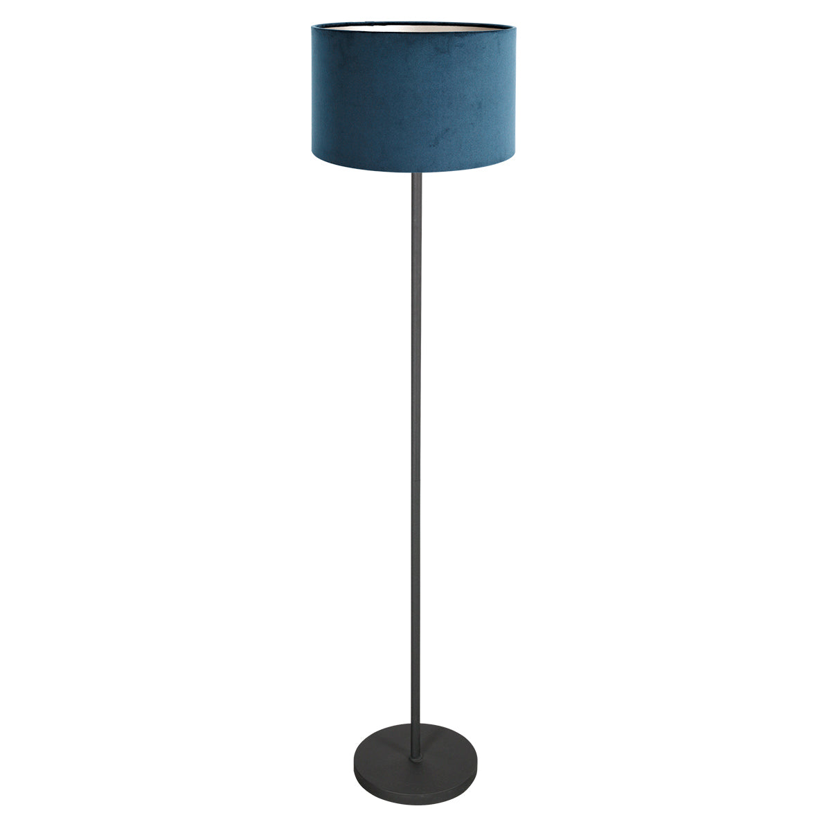 schemerlamp-blauw-fluweel-met-zwarte-voet-mexlite-noor-main-image