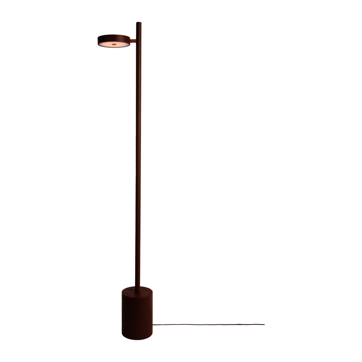Lampada da terra in legno di frassino marrone elegante GOOD&MOJO Okinawa