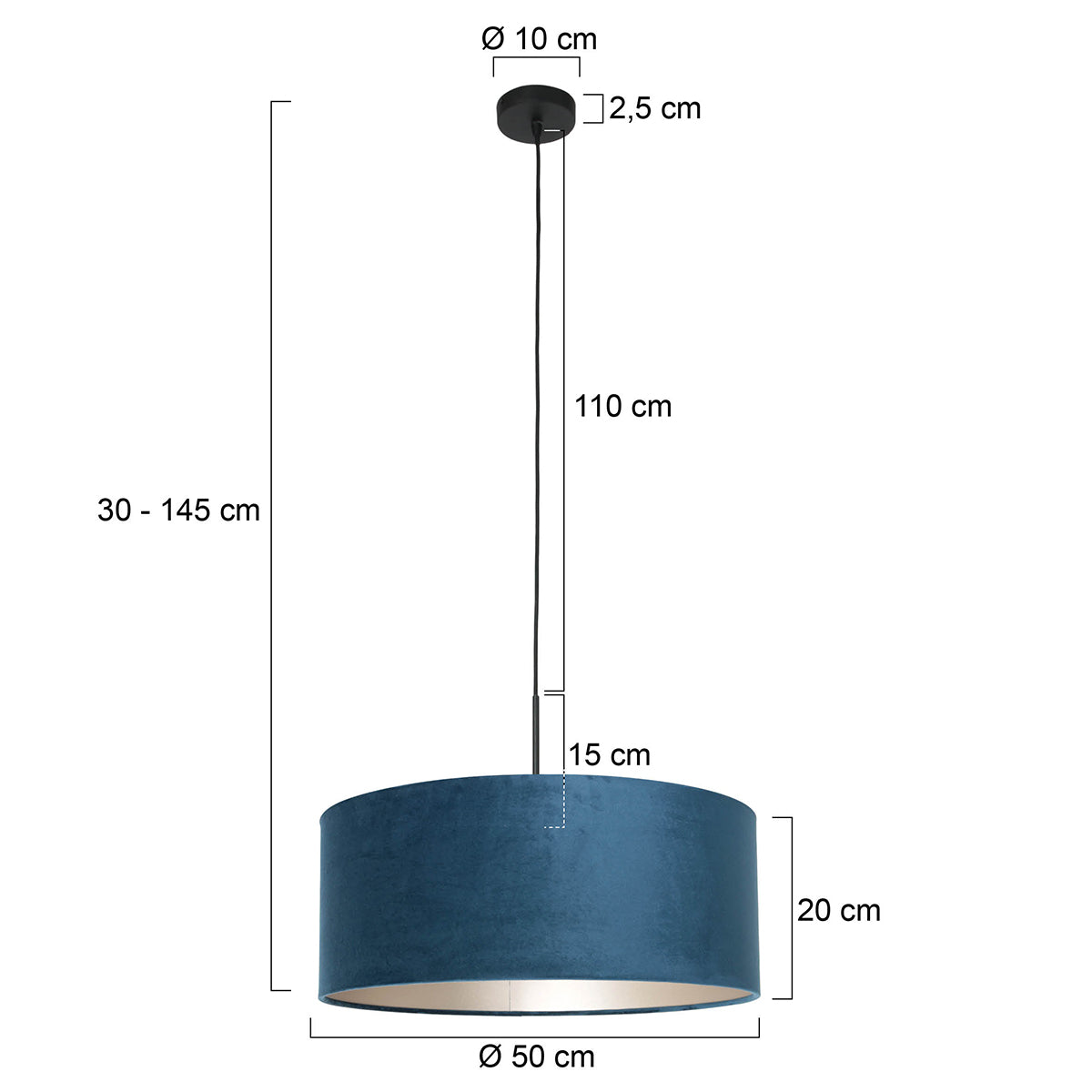 hanglamp-met-blauwe-kap-steinhauer-sparkled-light-variant-image7