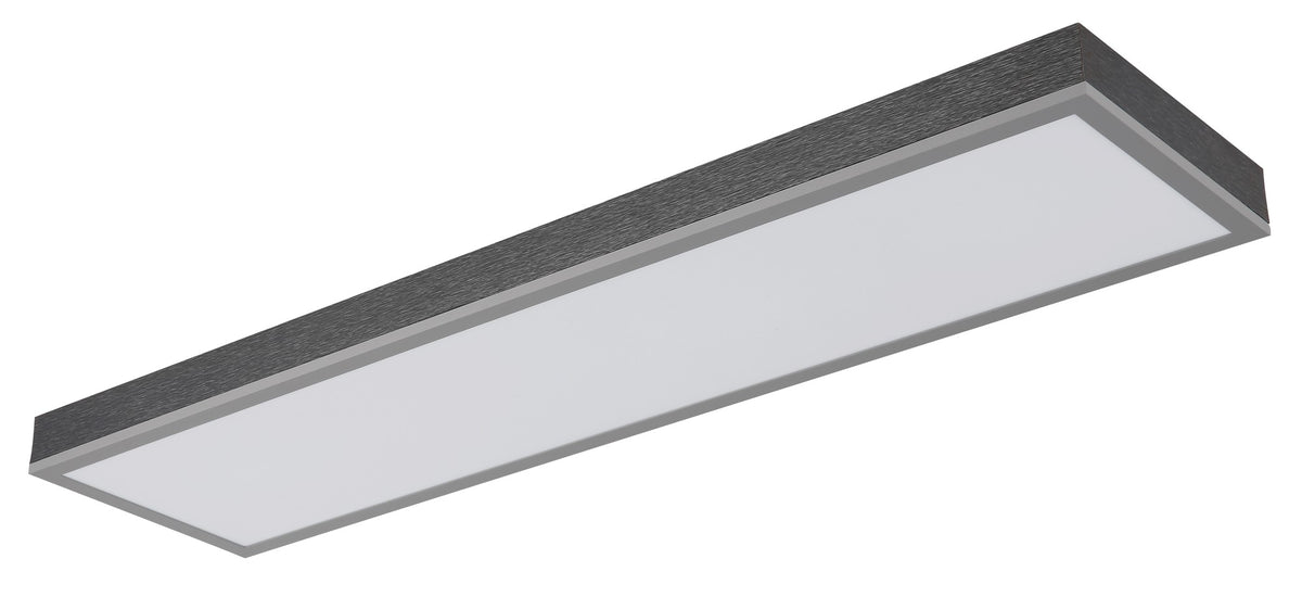 Candelabru LED din aluminiu argintiu mare – imaginea 1